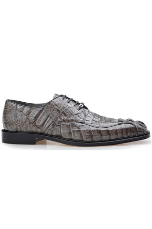 Chapo Gray Genuine Hornback Caiman Dress Shoe