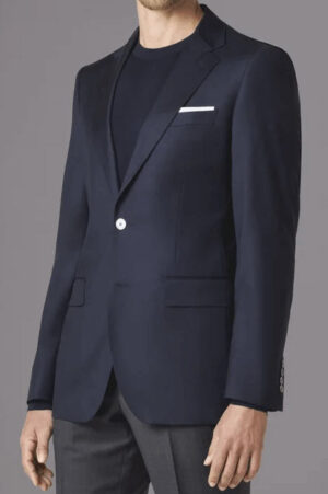 Paolo Cellini Navy Blue Signature Tailored Blazer