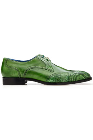 Antonio Emerald Genuine American Alligator Dress Shoe